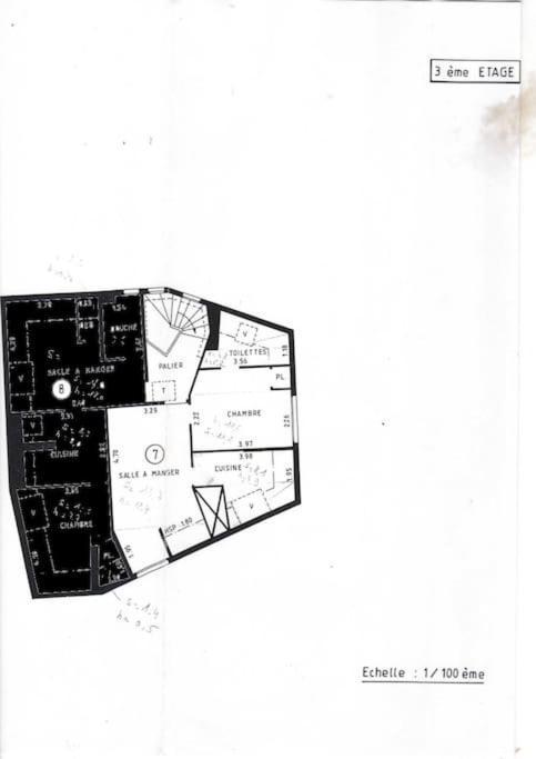 F2 35-44M2 9 Mins Voiture Chateau 4Pers 1Ch+Sejour Le Chesnay  Εξωτερικό φωτογραφία